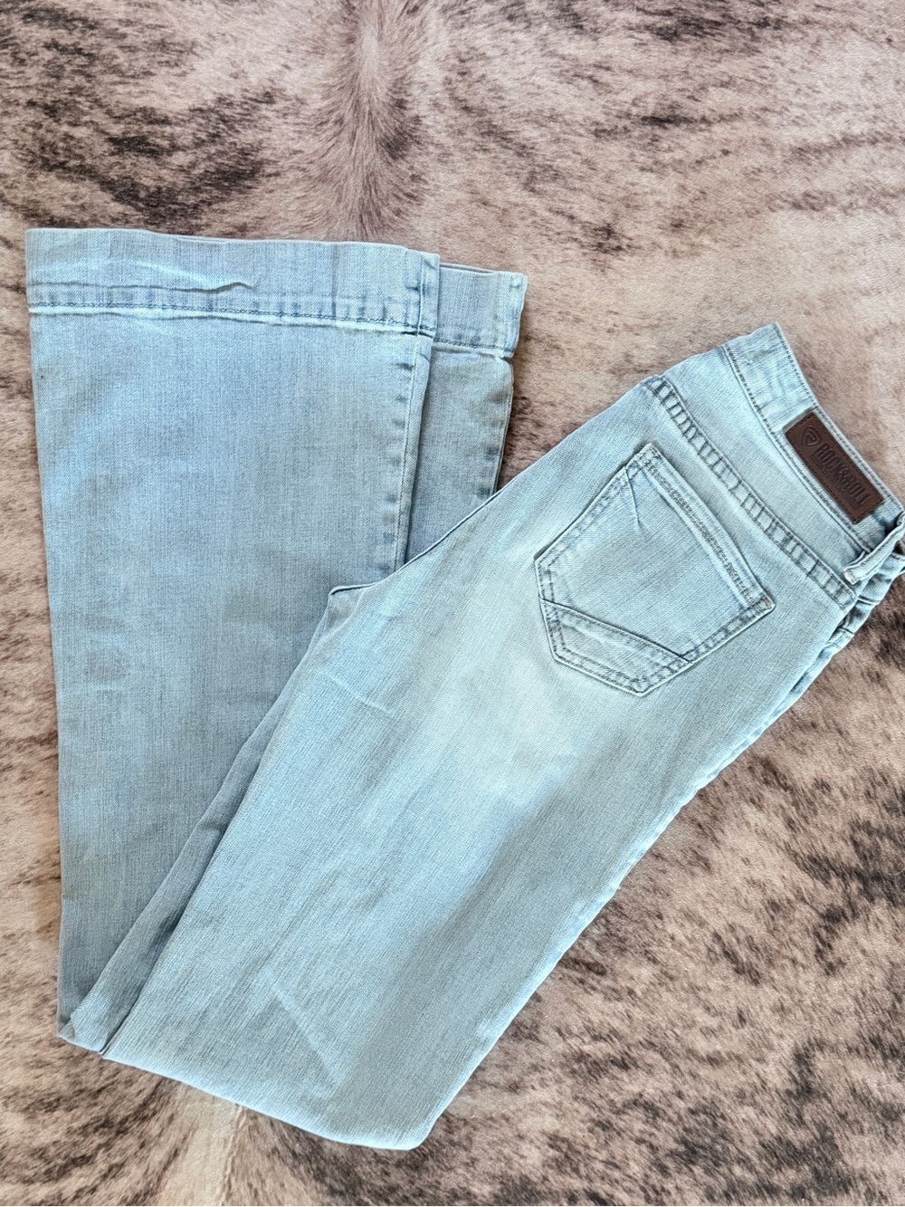 Light Wash Flare Jeans — Rock & Roll Cowgirl Style